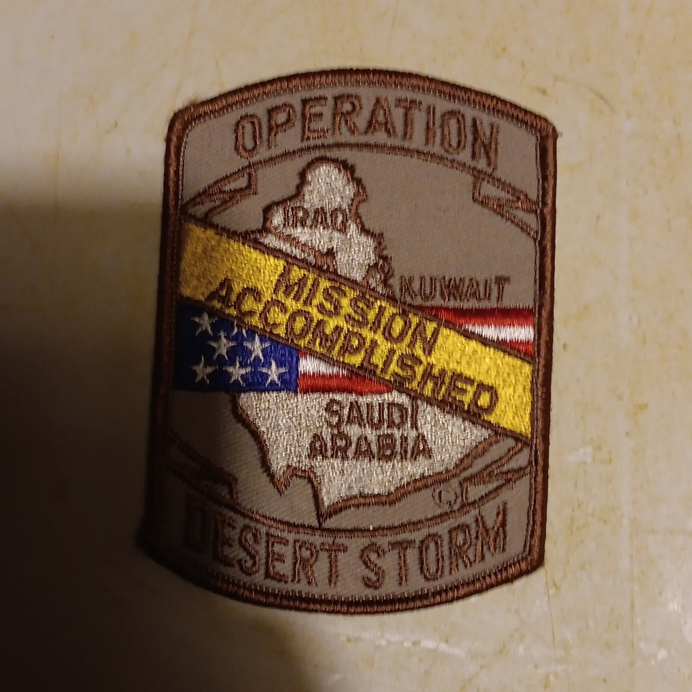 Operation desert Strom sew on patch